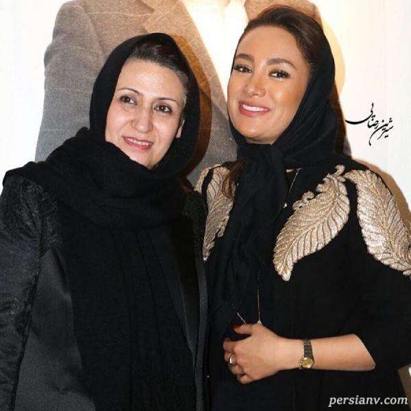 تصویر روز | بهاره افشاری بازیگر «سریال او یک فرشته بود» به همراه مادر و برادرش بهاره افشاری و مادرش