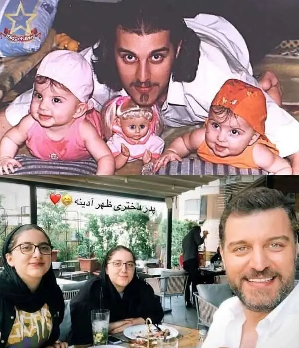 تصویر روز | چهره دیدنی و باور نکردنی باربد بابایی مجری پس از ۲۰ سال 6 changing the face of barbad babaei 4 1