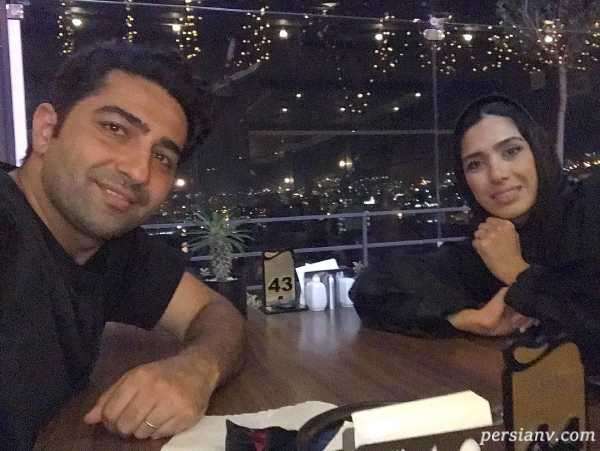تصویر روز | علی سخنگو و همسرش سارا نجفی در اکران فیلم گربه سیاه بازیگر معروف