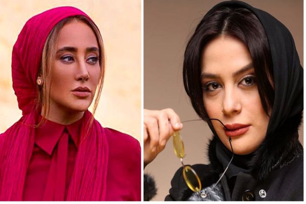 سلفی خاص مارال فرجاد و بهاره افشاری قبل از رفتن به آرایشگاه