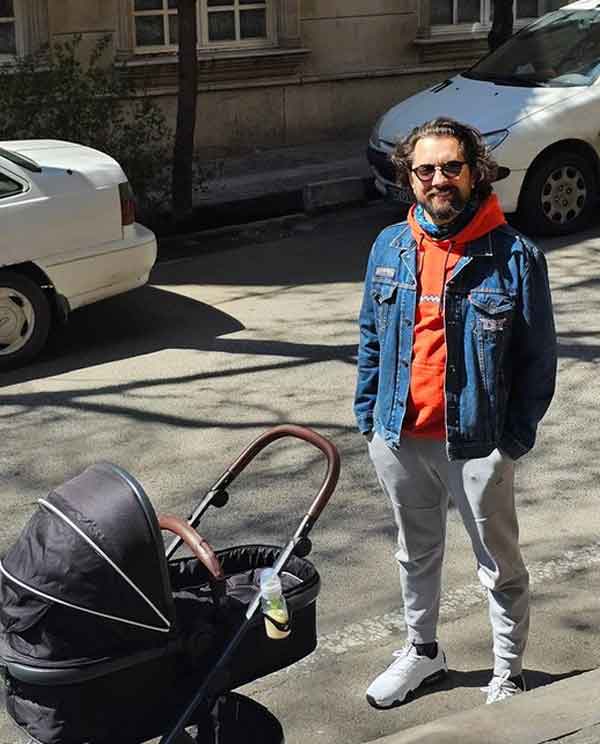 استایل وررزشی همسر بازیگر مینا مختاری
