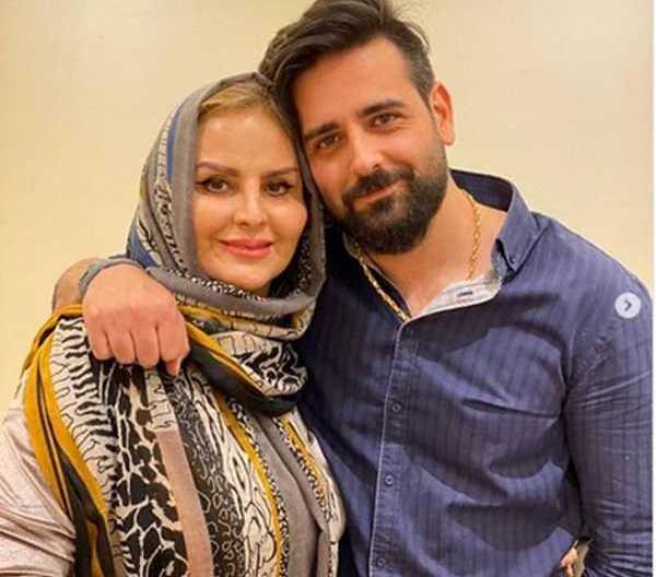 تصویر روز | سلفی امیرحسین آرمان با تیپ جذابش مادر امیرحسین آرمان