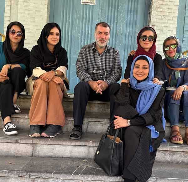 تصویر روز | عکس زیر خاکی نفیسه روشن و استادش ۲۰ سال قبل عوامل و هنرمندان سریال رستگاری