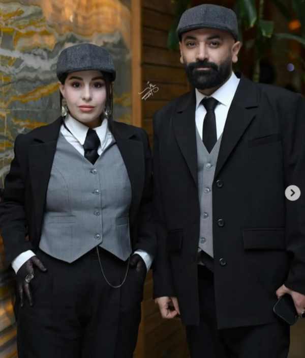 عکس مهدی کوشکی و همسرش