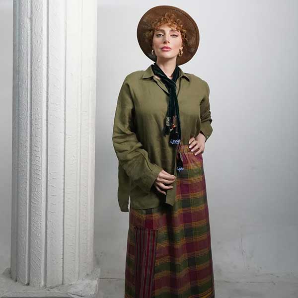 نگین معتضدی از بازیگر به مدل