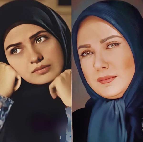 تصویر روز | چهره جدید لعیا زنگنه مریم سریال در پناه تو بعد از جراحی زیبایی لعیا زنگنه در گذر زمان