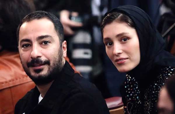 تصویر روز | قابی زیبا از داستان دلباختگی نوید محمدزاده و فرشته حسینی در جادهی زندگی و پردهی سینما نوید محمد زاده و همسرش