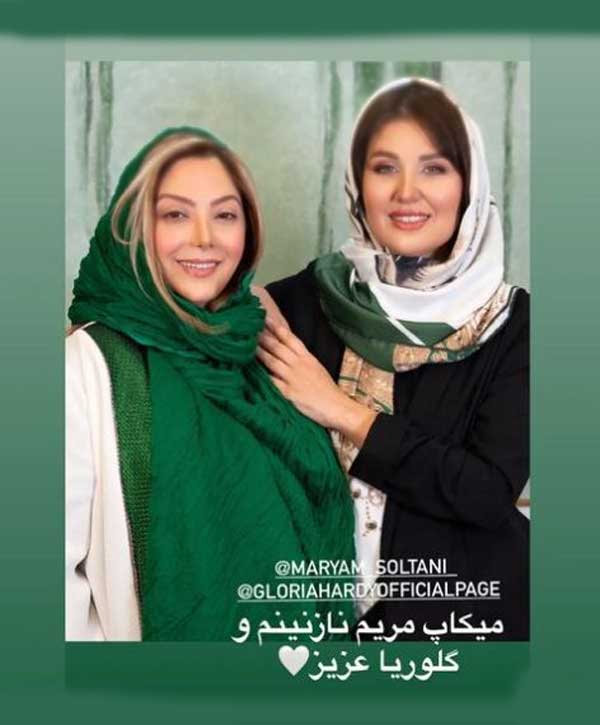 تصویر روز | گلوریا هاردی همسر ساعد سهیلی از استایل خاصش بازیگر سه در چهار در کنار همسر ساعد سهیلی