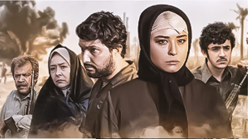 آرش، کیمیا و نرگس در پشت صحنه سریال کیمیا سال 94