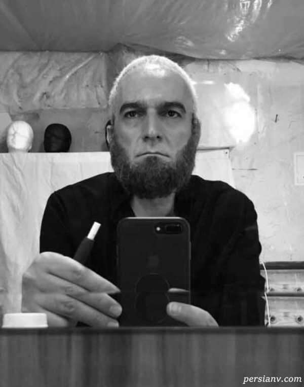 گریم متفاوت بیژن بنفشه‌ خواه