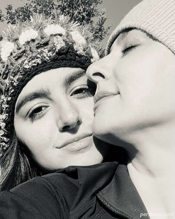 تصویر روز | مارال بنی آدم بازیگر هم گناه دختر و پسر مارال بنی آدم