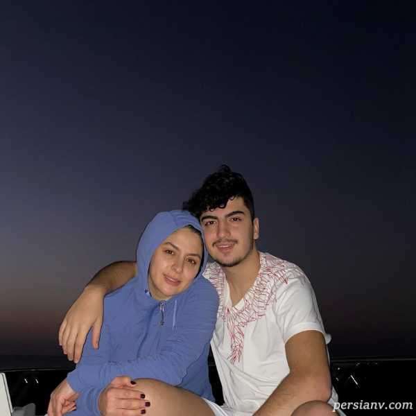 تصویر روز | مارال بنی آدم بازیگر هم گناه دختر و پسر مارال بنی آدم