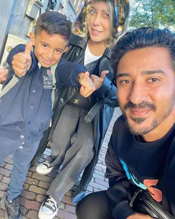 رضا قوچان نژاد و خانواده اش