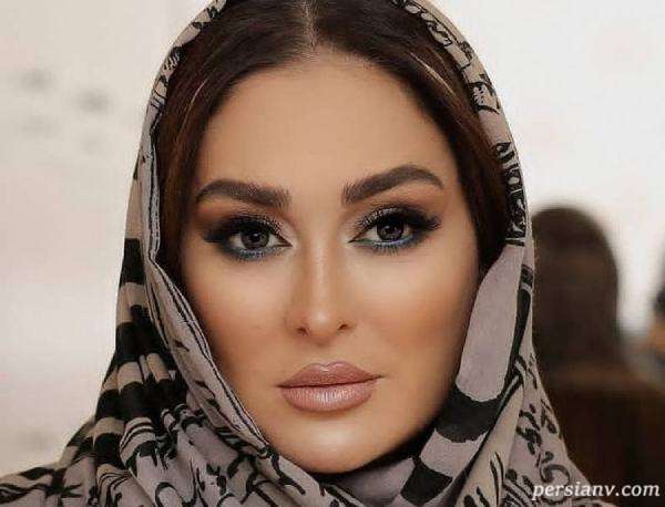 الهام حمیدی در یک مانتو فروشی لاکچری با استایل جدید