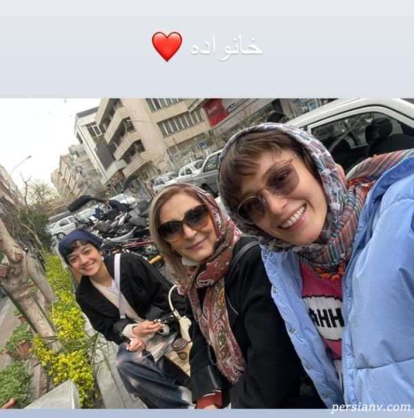 عکس فرشته حسینی و مادر شوهرش فرشته حسینی و مادر شوهرش