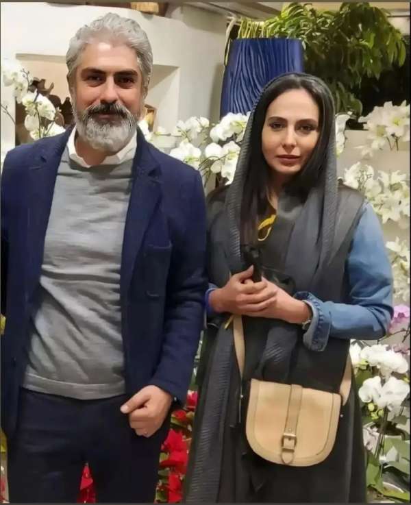 تصویر روز | مهدی پاکدل و همسرش رعنا آزادی ور قاب تازه مهدی پاکدل و همسرش