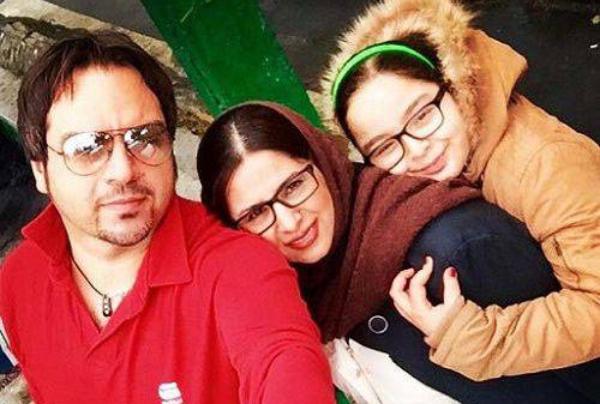 خبر روز | تصویر نایاب شهرام قائدی به همراه همسر و دخترش همسر شهرام قائدی