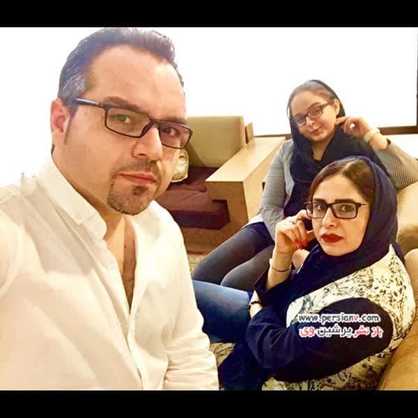 خبر روز | تصویر نایاب شهرام قائدی به همراه همسر و دخترش همسر شهرام قائدی