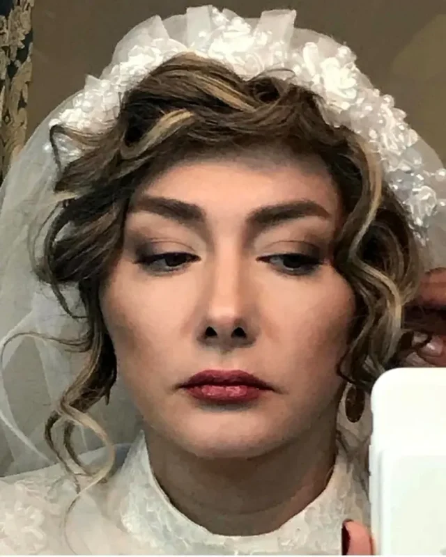 تصویر روز | عکس هانیه توسلی در لباس عروس و در اتاق گریم یک فیلم سال 97 honeytavassoli 1542125167 1911806928025529195 858267806 1