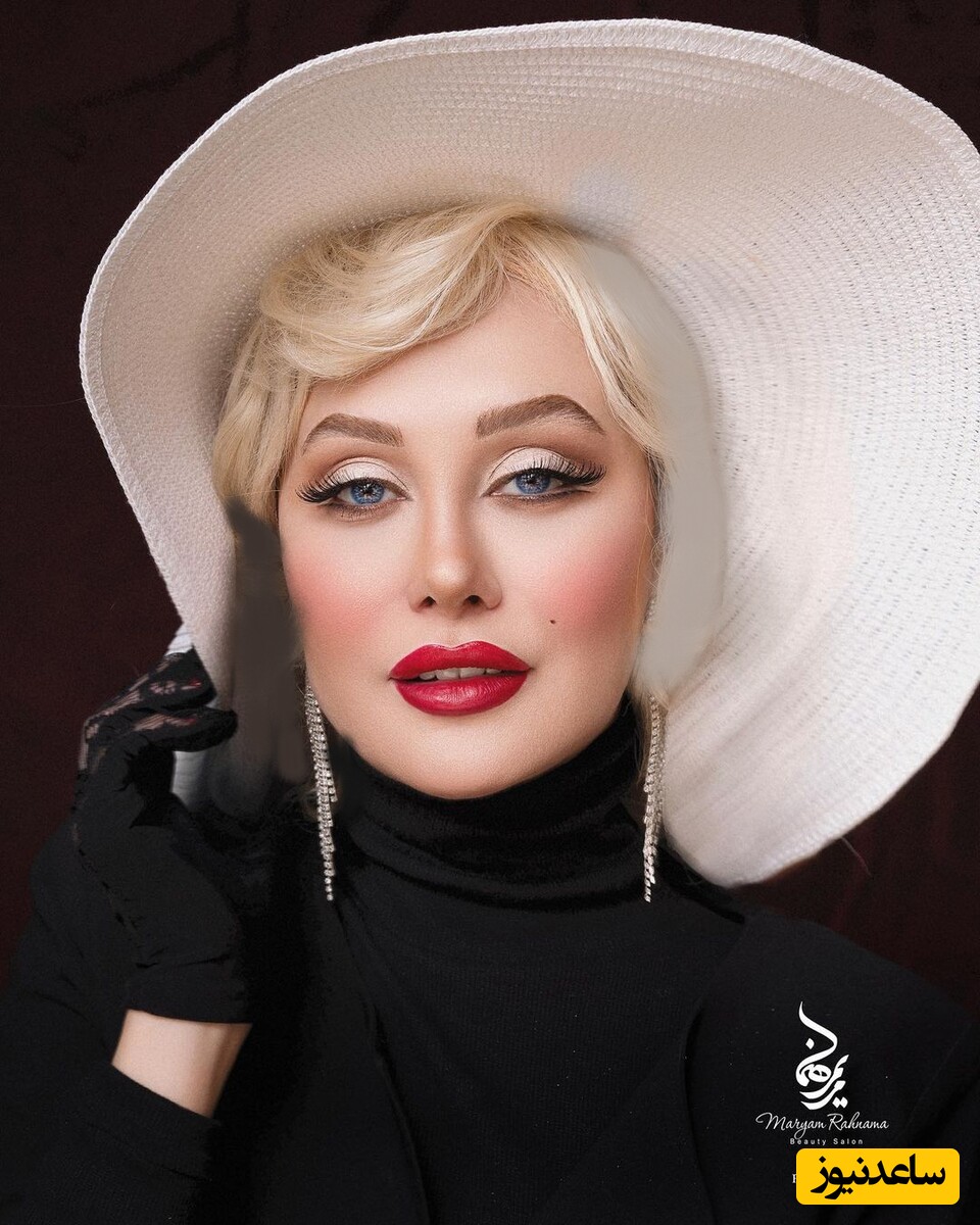 تاریخ امروز چهره‌ها| شباهت باورنکردنی آرام جعفری به مرلین مونرو با گریم جدیدش