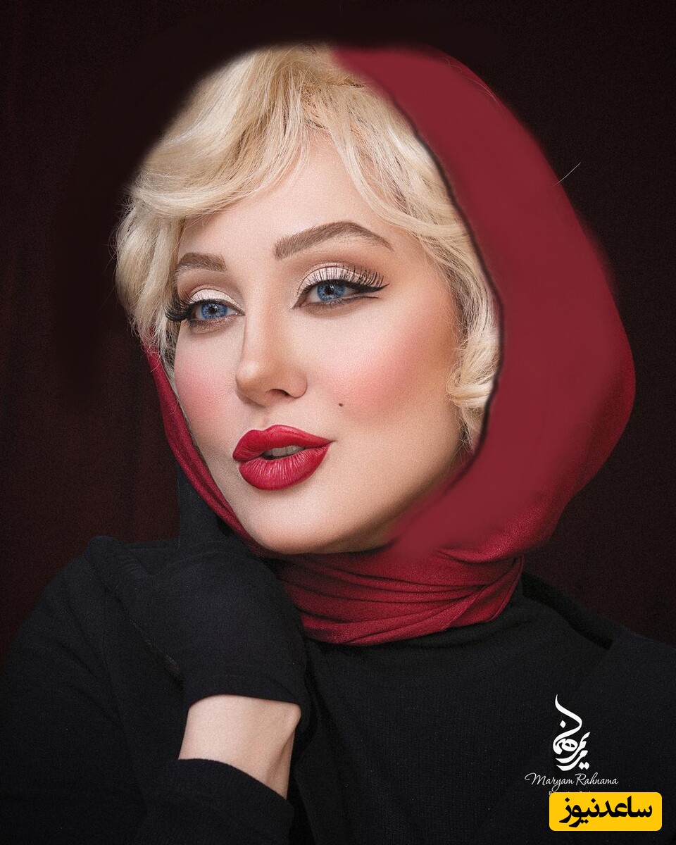 تاریخ امروز چهره‌ها| شباهت باورنکردنی آرام جعفری به مرلین مونرو با گریم جدیدش
