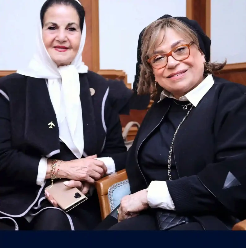 سفر در زمان| دیدار پوری بنایی و گوهر خیراندیش دو هنرمند پیشکسوت khaharanedarya 1740784100 3578278839390853892 1548212709 11zon