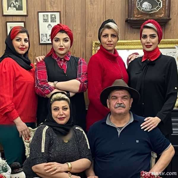 کیانوش گرامی و همسرش