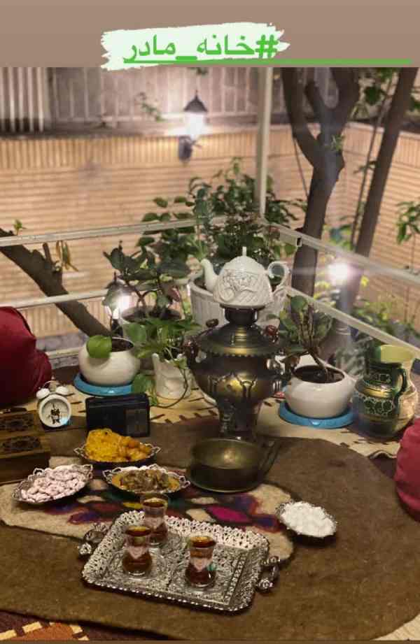 تصویر روز | عکسی دیدنی از دکوراسیون خانه سنتی مادر زن مهران غفوریان مادر زن مهران غفوریان