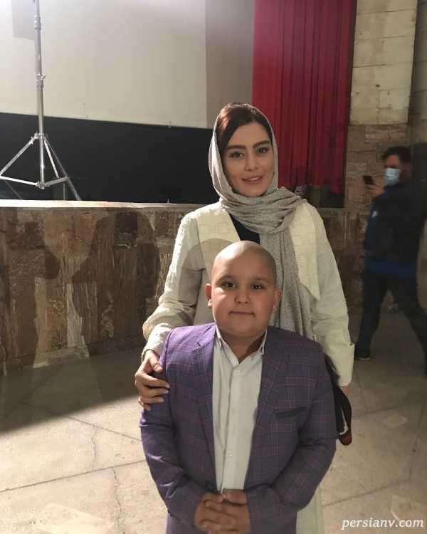 تصویر روز | پدر و مادر طاها عبدالهی بازیگر نیسان آبی مادر طاها عبدالهی