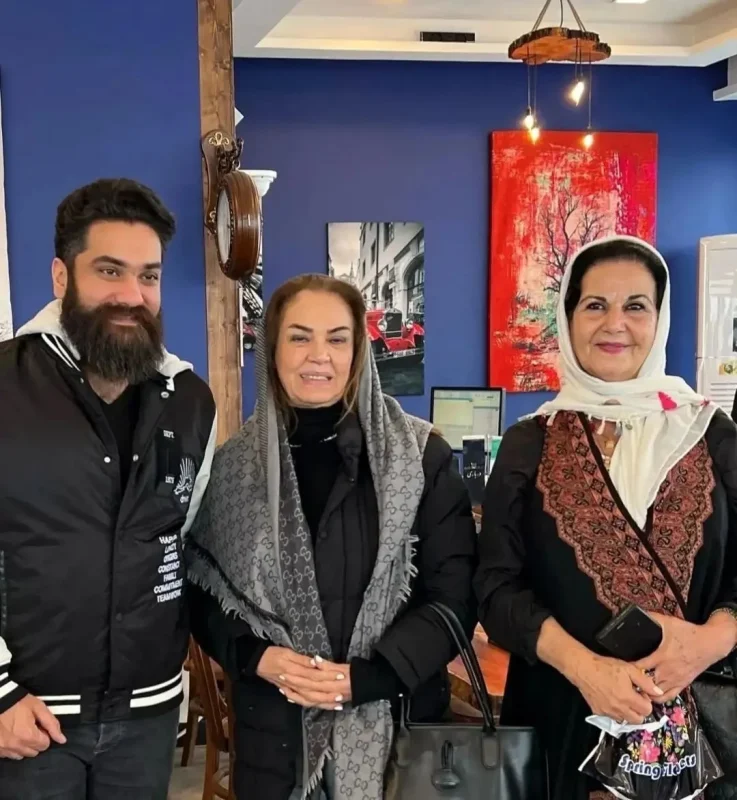 سفر در زمان| عکس نیلوفر و پوری بنایی در 76 و 81 سالگی mahdi taghipourofficial 1645983996 2783037934125950335 4947547150 11zon