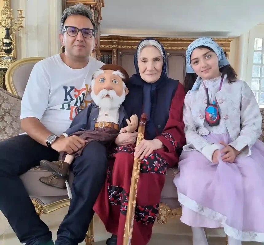 سفر به گذشته | عکس «مه لقا خانم» 7 سال بعد سریال نون خ در 78 سالگی matinojani 1757743593 3720545382498342043 819324729 11zon