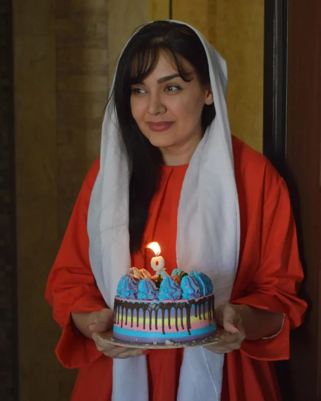 خبر روز | عکس جشن تولد ندا قاسمی «شیرین» سریال نون خ در 36 سالگی nedaghasemiofficial 1687298737 3129611097283064025 1536762453 1
