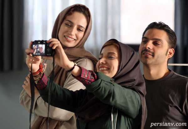 تصویر روز | ست شال و عینک نگار جواهریان در کنار همسرش رامبد جوان نگار جواهریان در کنار رامبد جوان