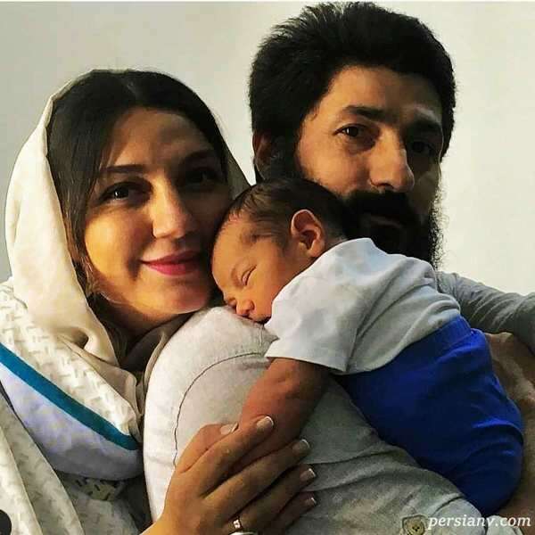 عکس جدید حدیث میرامینی با همسرش
