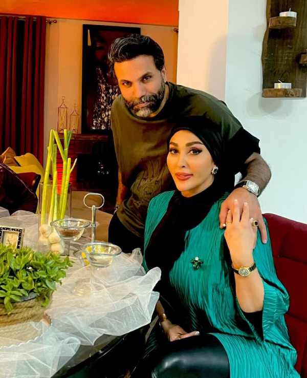 تصویر روز | استایل فوقالعاده با سلیقه مونا نیکی و همسرش نیکبخت واحدی نیکبخت و همسرش