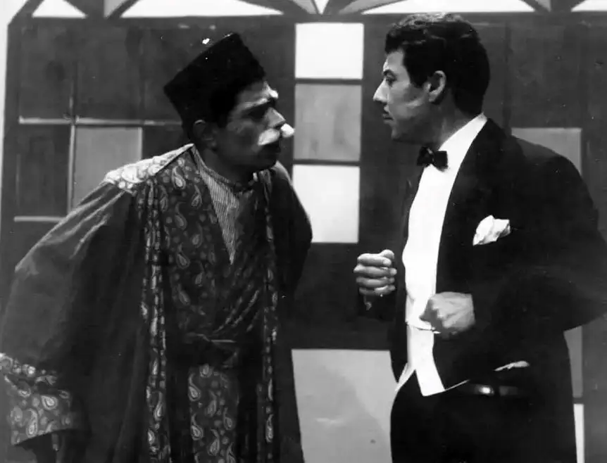 تصویر روز | داوود رشیدی و علی نصیریان در حال اجرای یک تئاتر در سال 44 o.khakpour 1679931029 3067806283734467399 1421189857 11zon