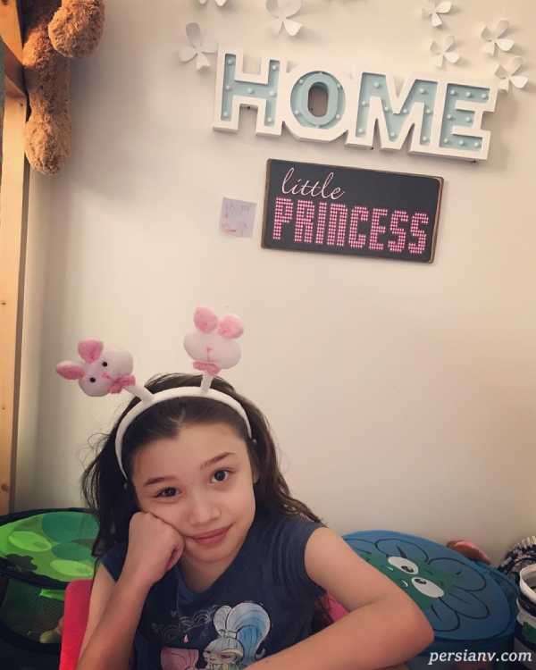 تصویر روز | دکوراسیون زیبای اتاق بارانا دختر خواننده معروف بنیامین بهادری اتاق بارانا بهادری