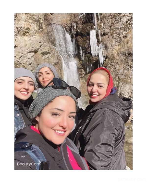 عکس نرگس محمدی و مادرش