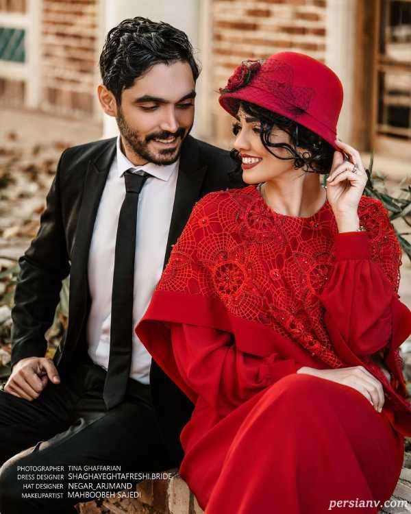 عکس سیما خضرآبادی و همسرش