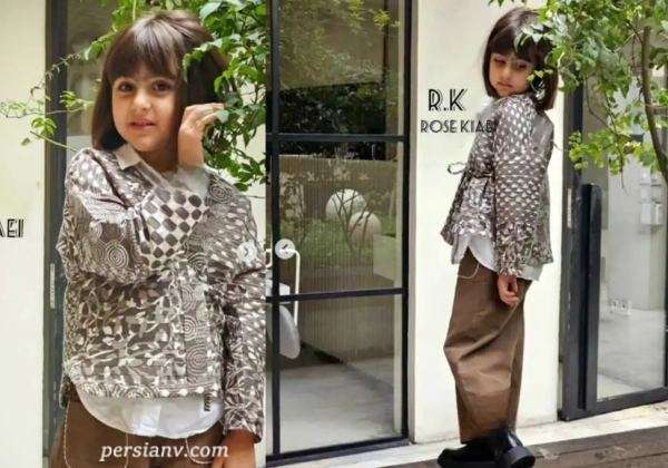 تصویر روز | استایل مدلینگ رز فرزند محسن کیایی رز فرزند محسن کیایی