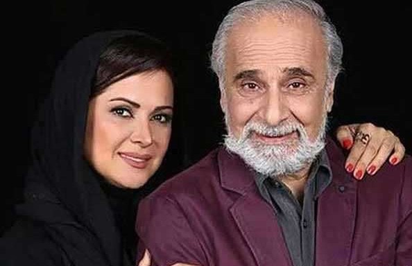 خبر روز | کمند امیرسلیمانی و ساره بیات در کنار پدرانشان 3 sareh bayat and her father 2