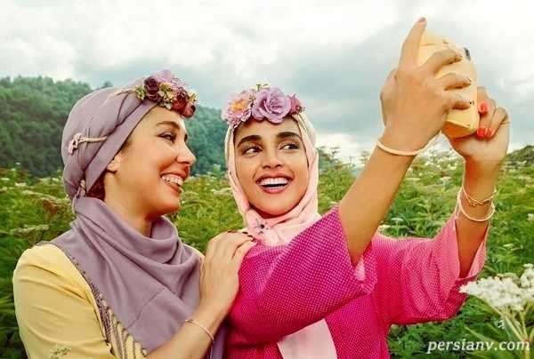 سلفی الهه حصاری بازیگر سلفی الهه حصاری