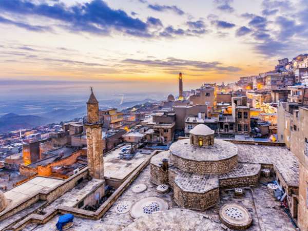 تصویر روز | سلفی زیبای هانده ارچل در حمام سنتی شهر ماردین