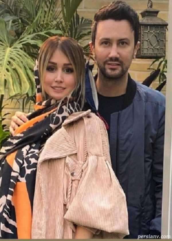 شاهرخ استخری و همسرش