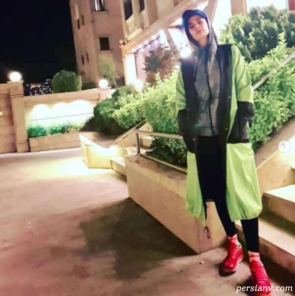تصویر روز | تیپ جنجالی سپیده خداوردی در عمارتی زیبا و لوکس تیپ جنجالی سپیده خداوردی