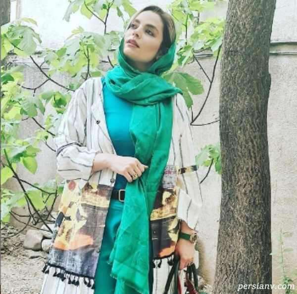 تصویر روز | تیپ جنجالی سپیده خداوردی در عمارتی زیبا و لوکس تیپ جنجالی سپیده خداوردی