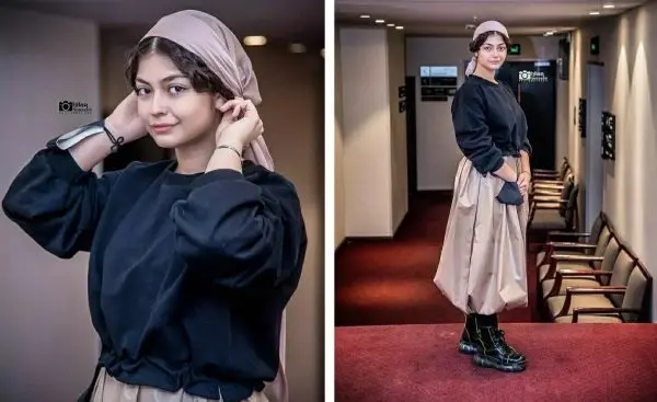 تصویر روز | مدلینگ «ستایش دهقان» بازیگر فروغ در سریال شکارگاه setayesh dehghan golnesa