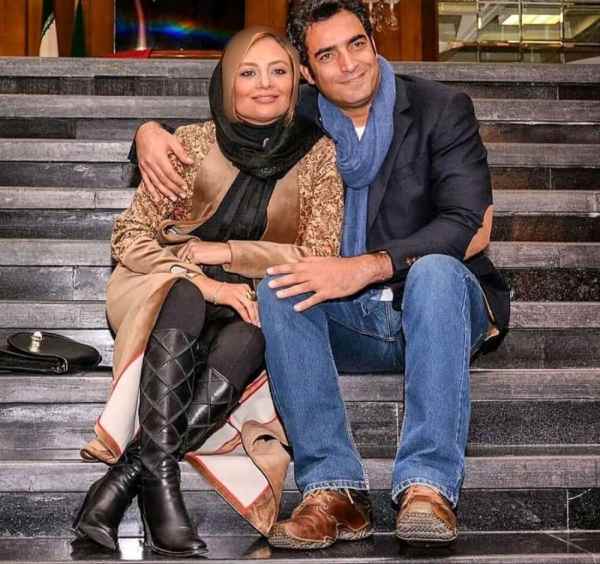 یکتا ناصر و همسرش