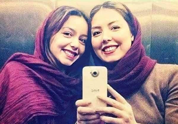 شباهت نازنین بیاتی و خواهرش