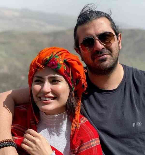 عکس های شیوا طاهری و همسرش